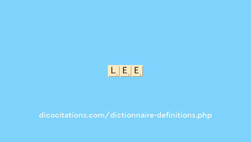 lee