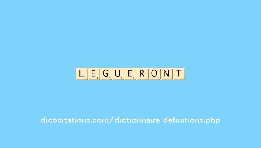 legueront legueront