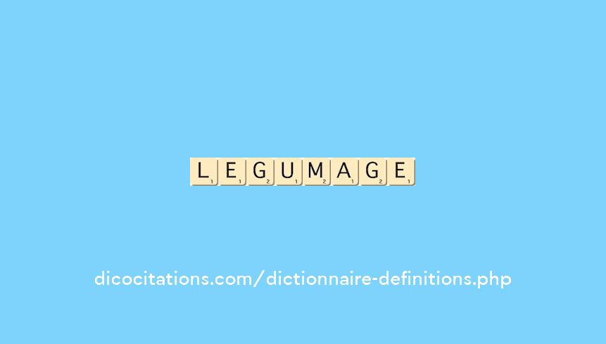 legumage