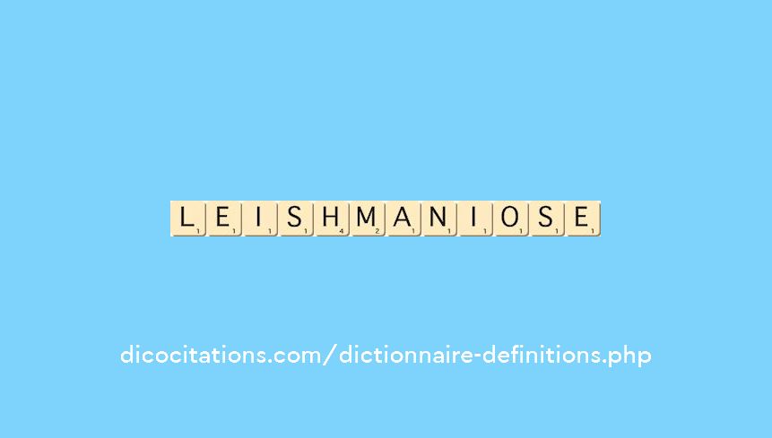 leishmaniose