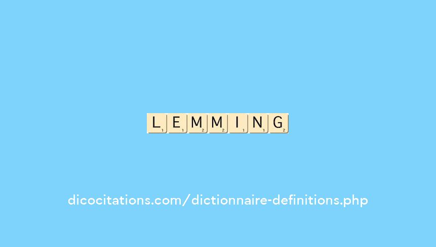 lemming