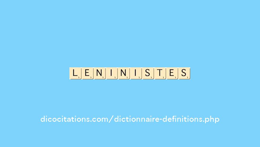 leninistes