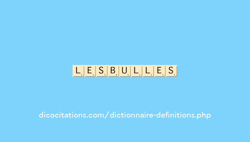 les-bulles les-bulles