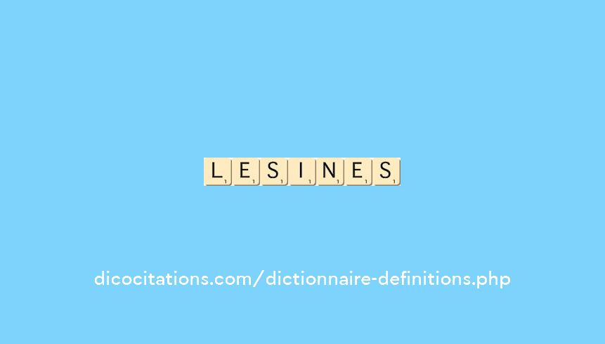 lesines lesines