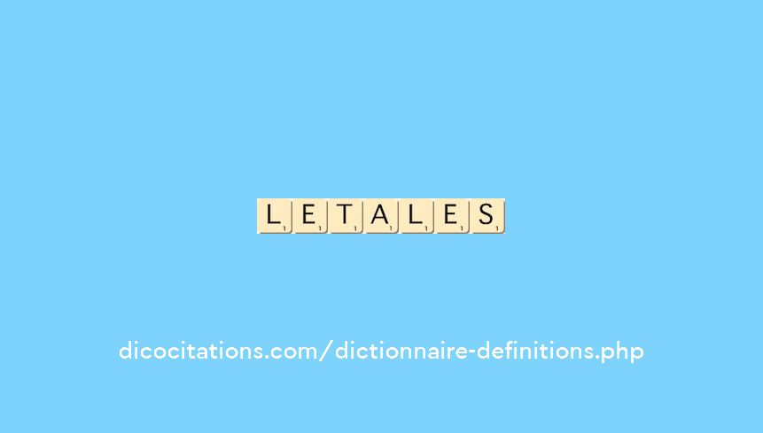 letales letales