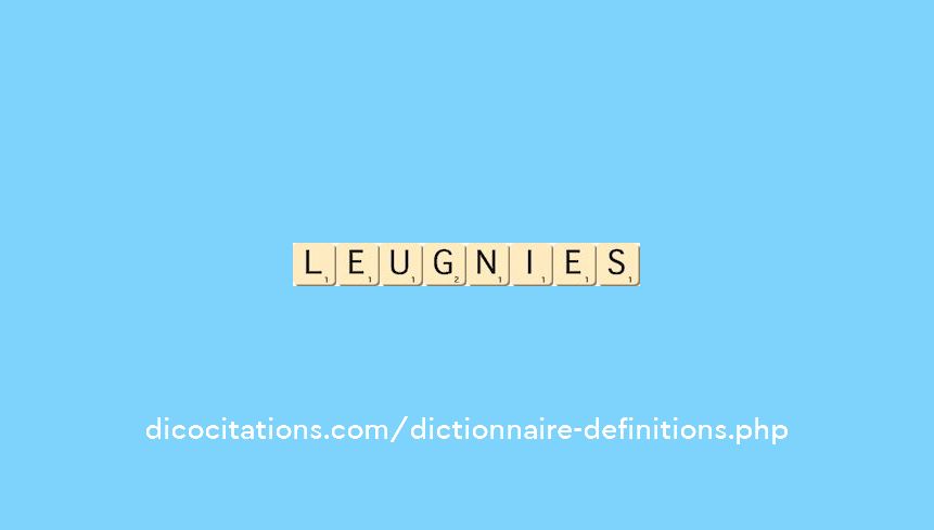 leugnies leugnies
