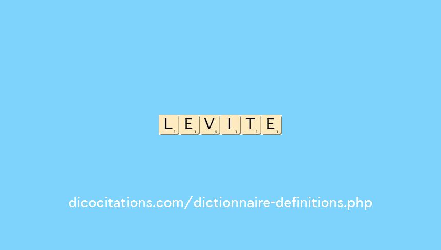 levite levite