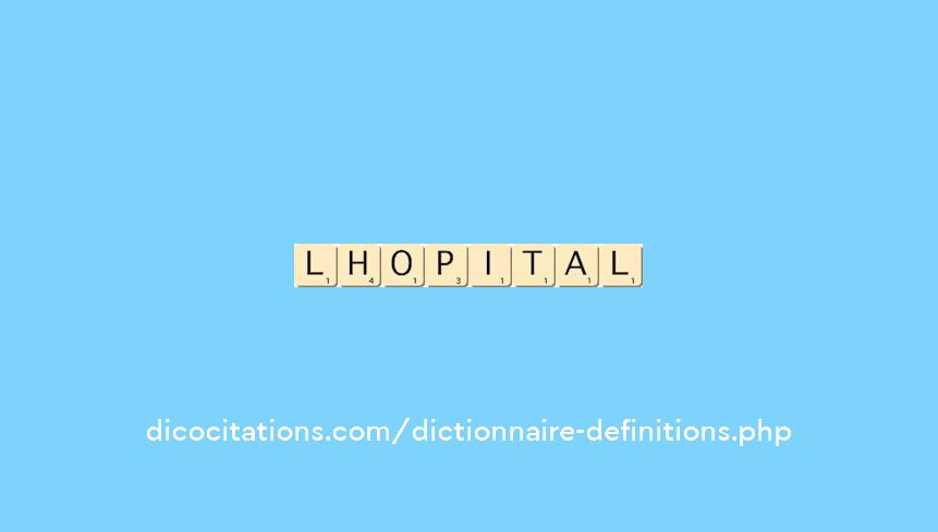 lhopital