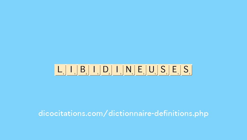 libidineuses libidineuses