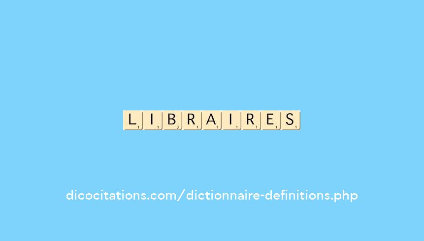 libraires libraires