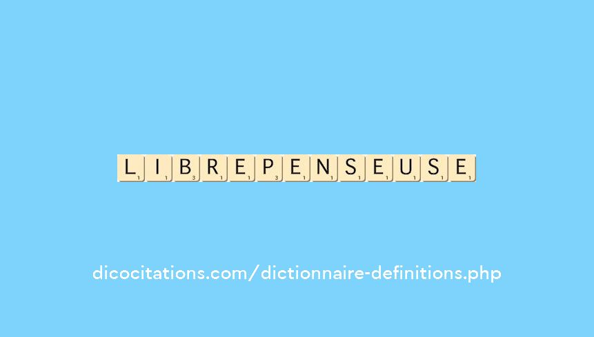 libre-penseuse libre-penseuse