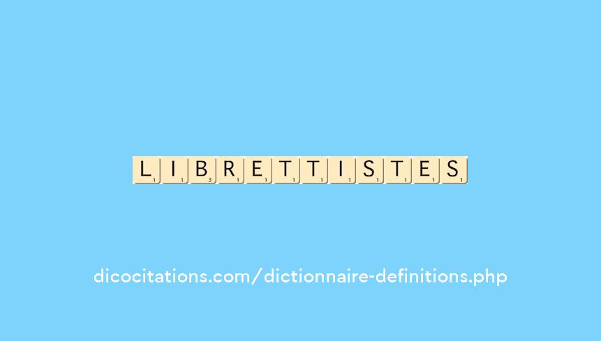 librettistes