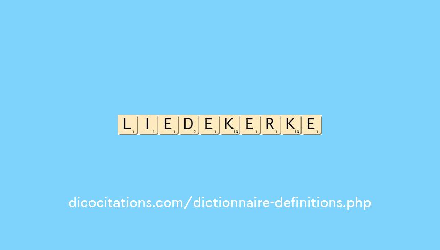 liedekerke liedekerke