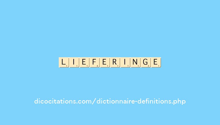 lieferinge