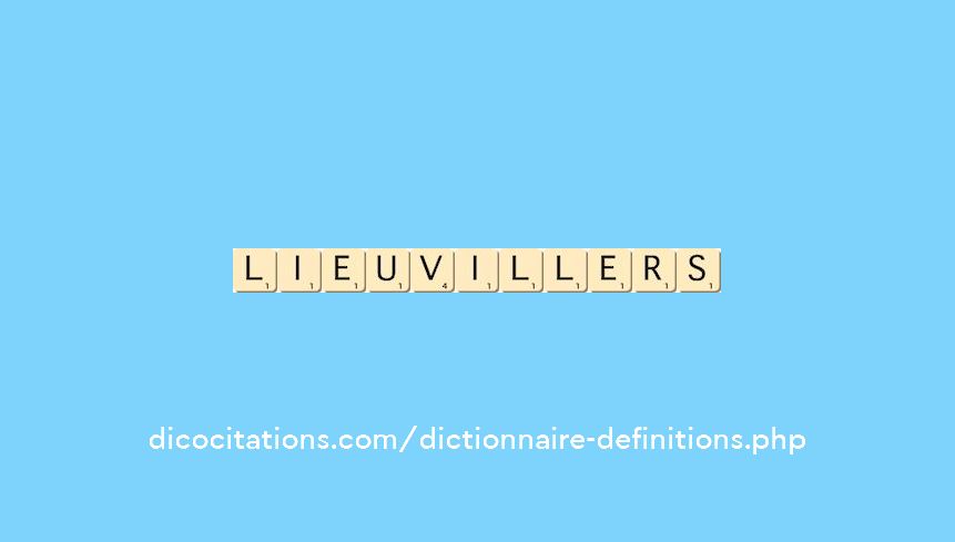 lieuvillers