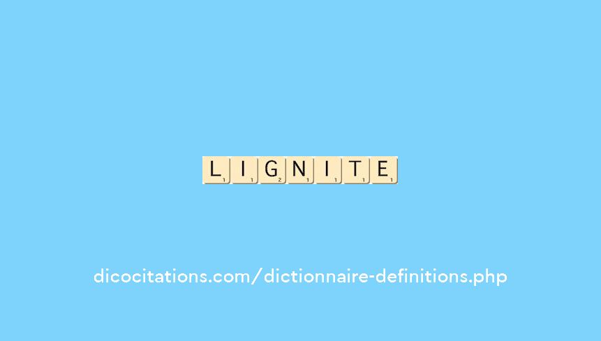 lignite lignite