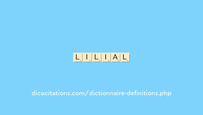 lilial lilial