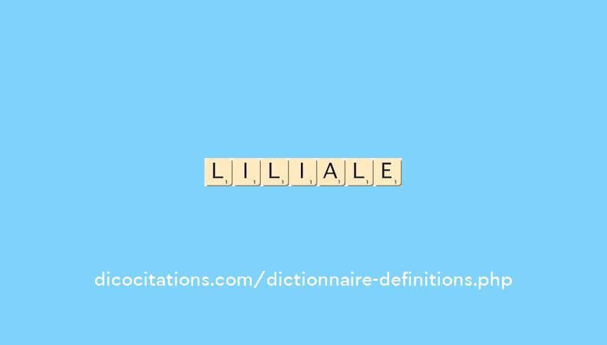 liliale liliale