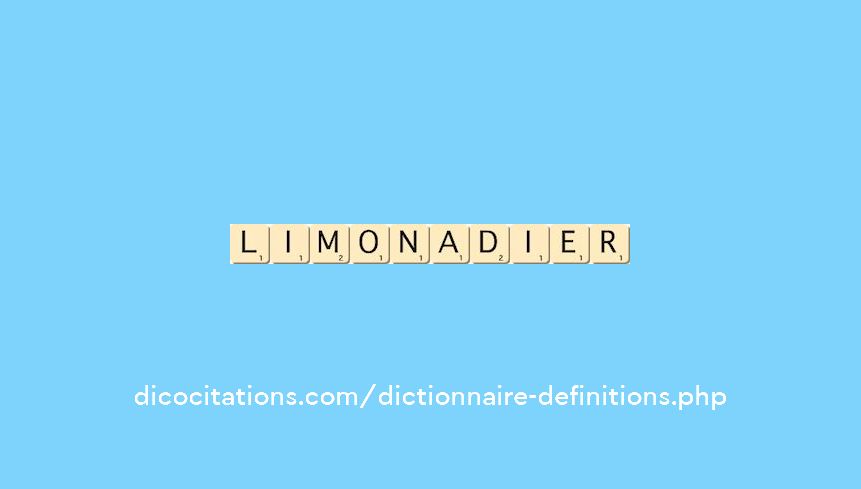 limonadier limonadier