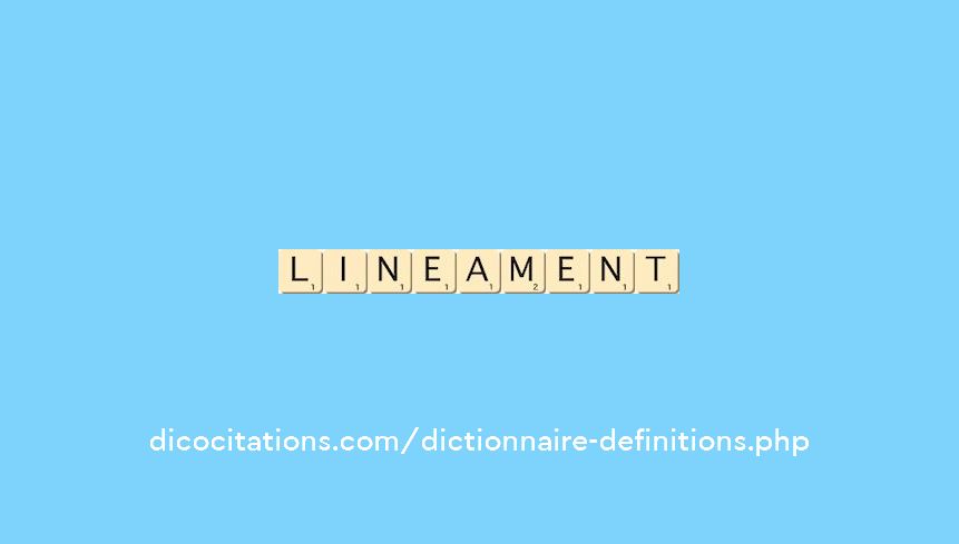 lineament
