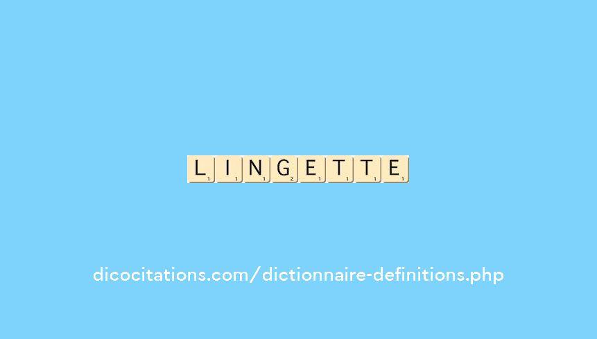 lingette lingette