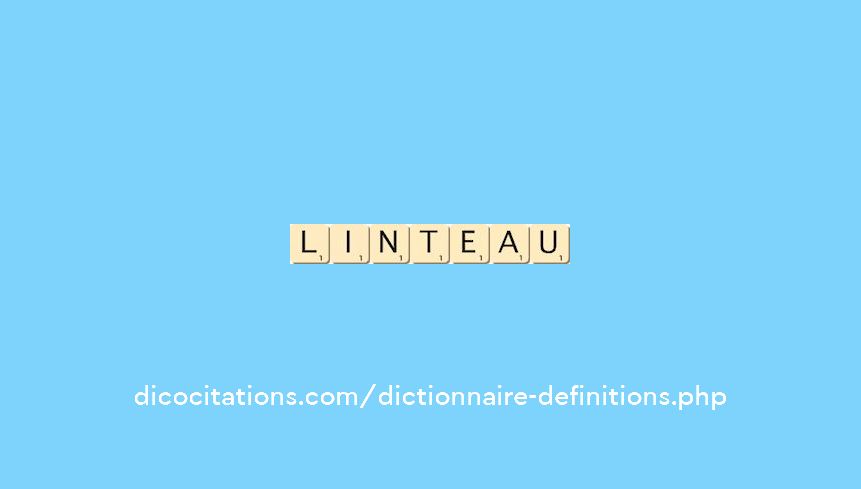 linteau