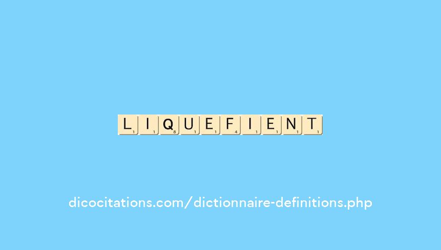 liquefient