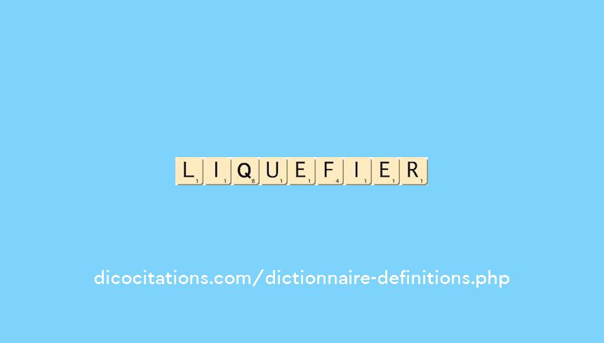 liquefier