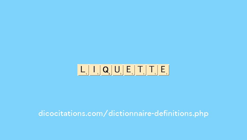 liquette liquette