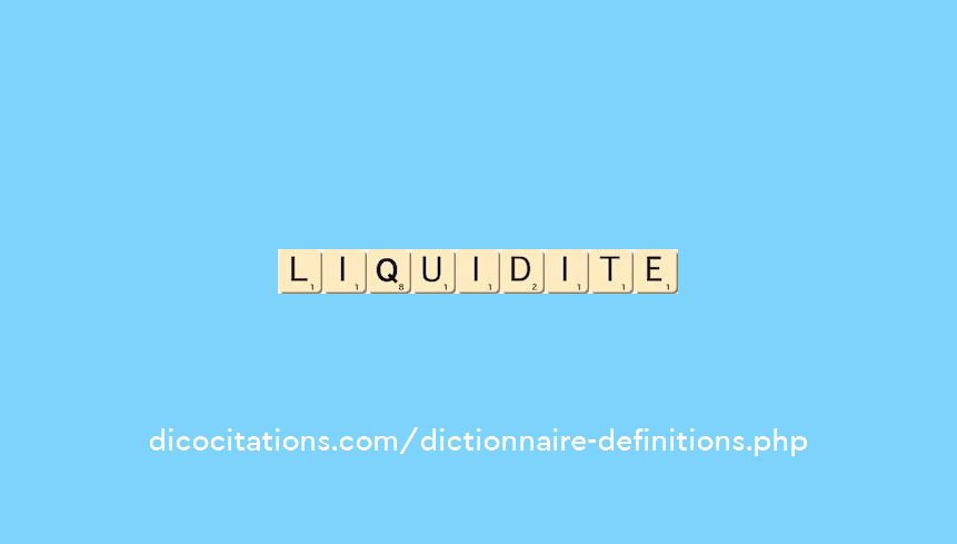 liquidite
