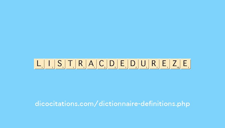 listrac-de-dureze
