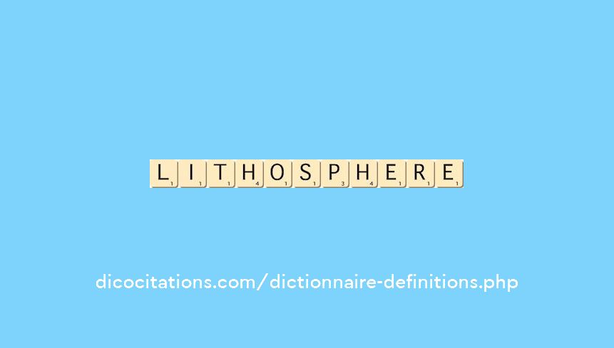 lithosphere