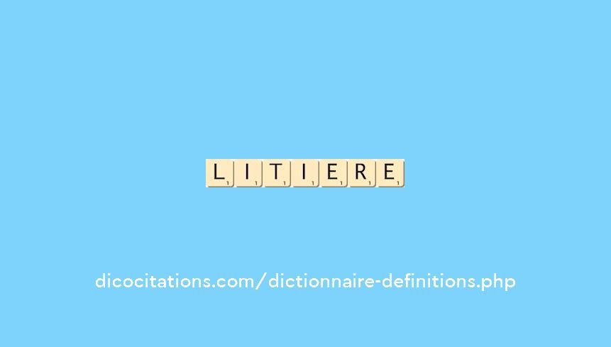 litiere