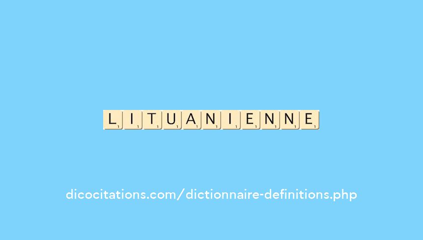 lituanienne lituanienne