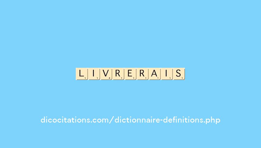 livrerais livrerais