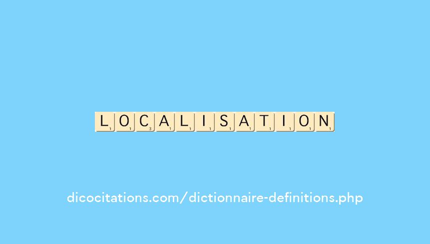 localisation localisation