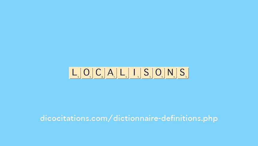 localisons localisons