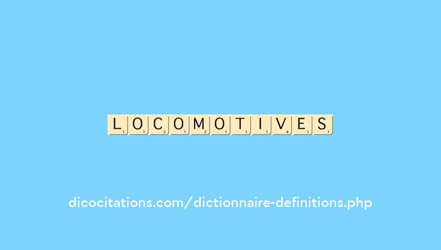 locomotives locomotives