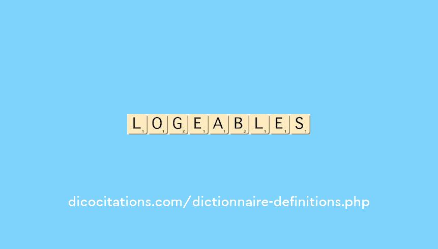 logeables