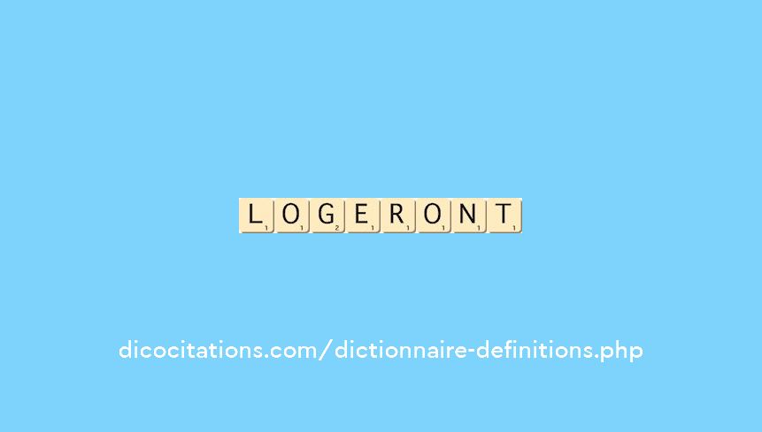logeront logeront