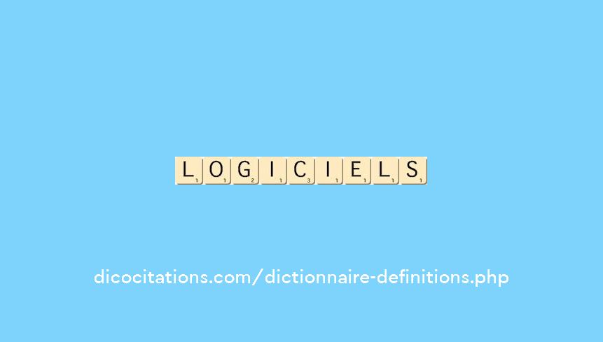 logiciels logiciels