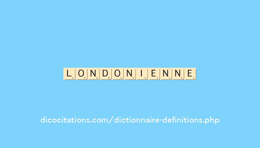 londonienne londonienne