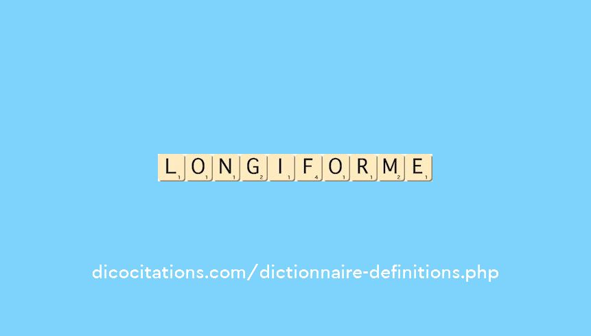 longiforme longiforme