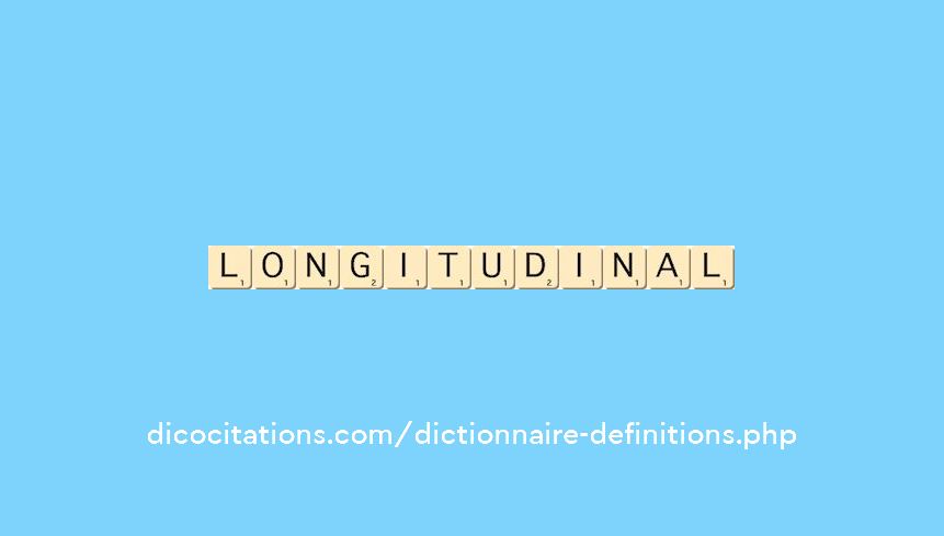 longitudinal longitudinal