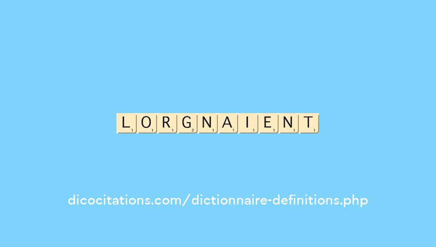 lorgnaient lorgnaient