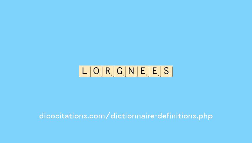 lorgnees
