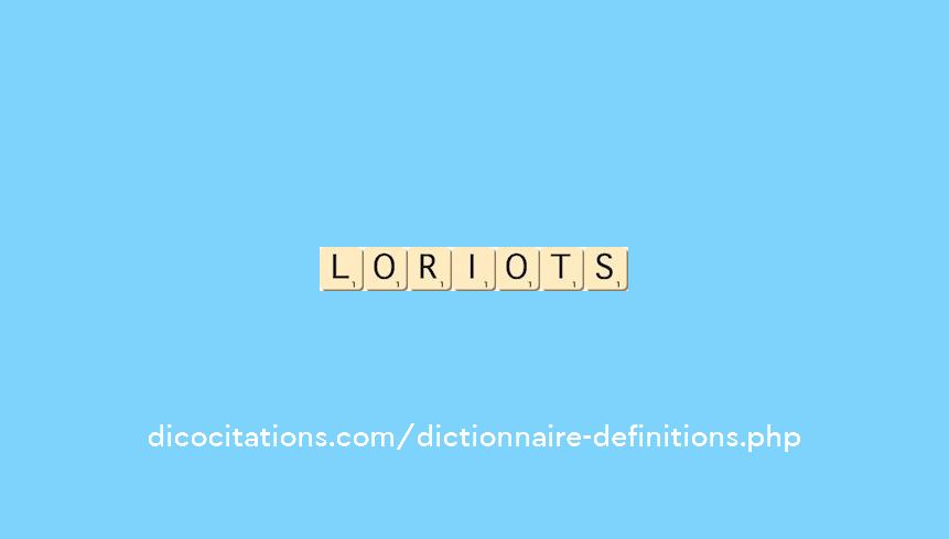 loriots loriots