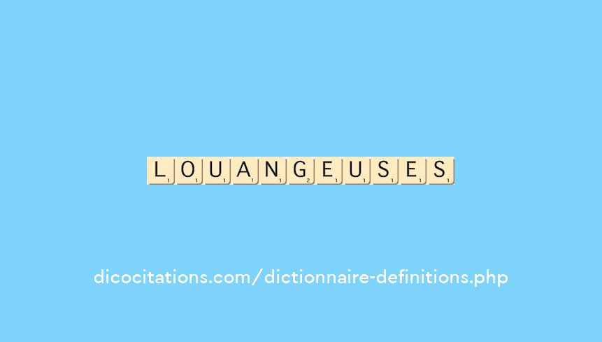 louangeuses louangeuses