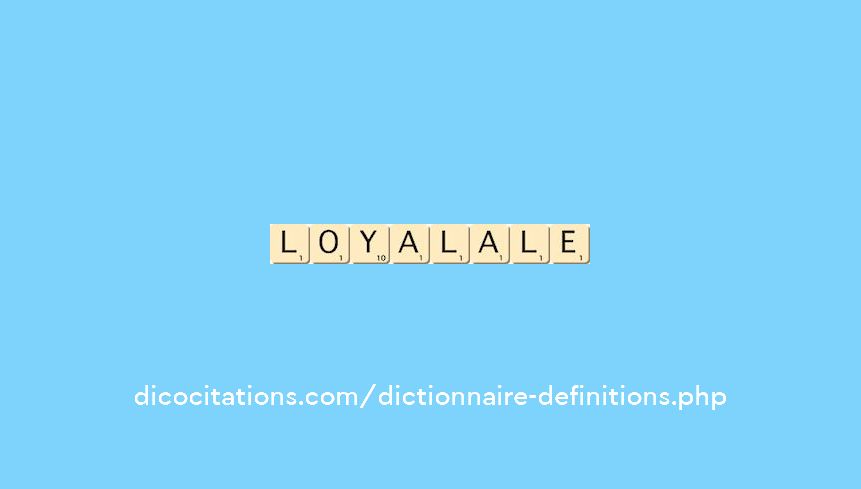 loyal--ale loyal--ale