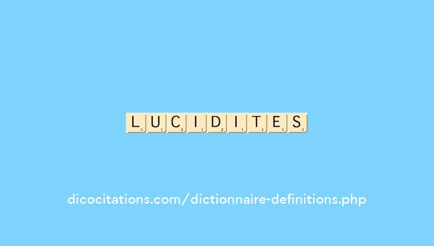 lucidites